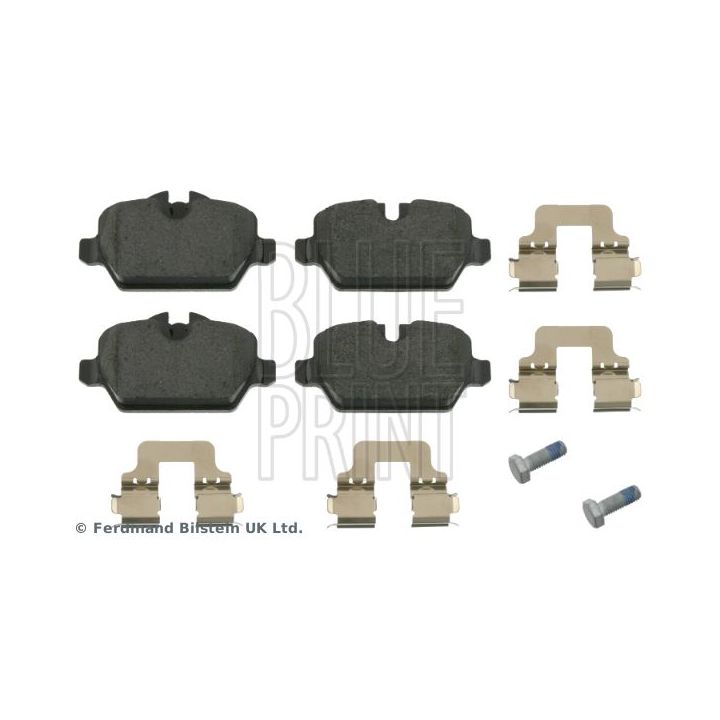 Stabdžių trinkelių rinkinys, diskinis stabdys BLUE PRINT ADB114214