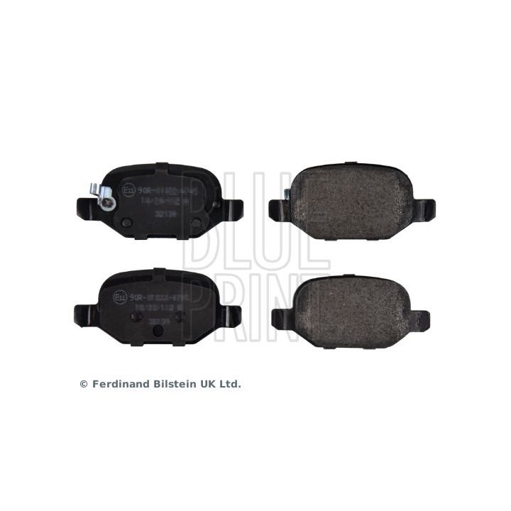 Stabdžių trinkelių rinkinys, diskinis stabdys BLUE PRINT ADBP420052