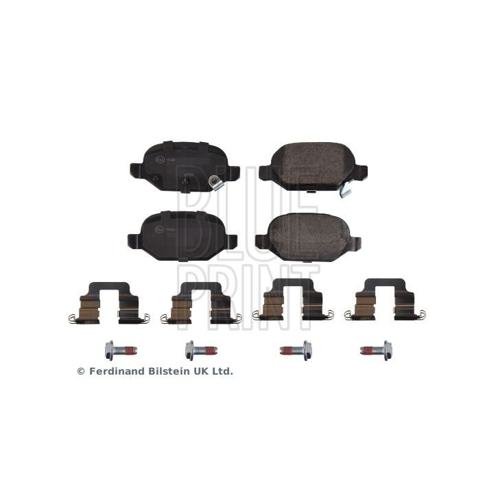 Stabdžių trinkelių rinkinys, diskinis stabdys BLUE PRINT ADBP420054