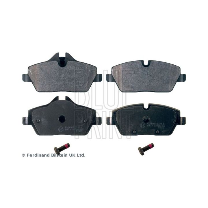 Stabdžių trinkelių rinkinys, diskinis stabdys BLUE PRINT ADBP420063