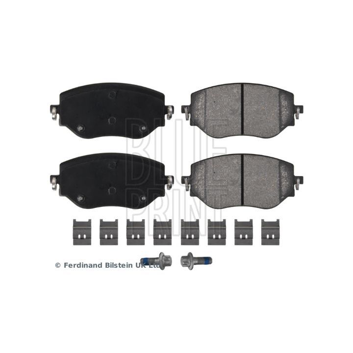 Stabdžių trinkelių rinkinys, diskinis stabdys BLUE PRINT ADBP420083