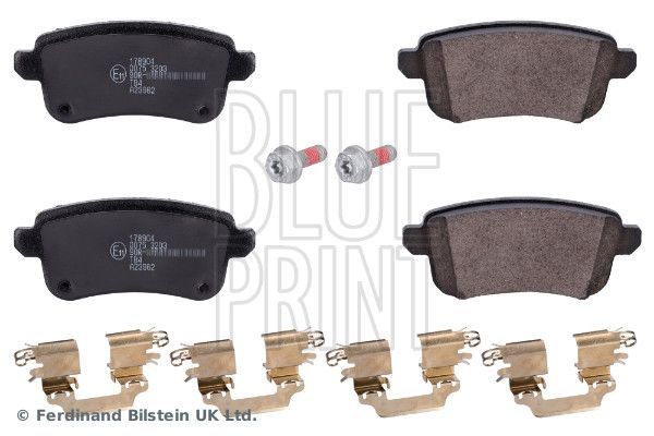Stabdžių trinkelių rinkinys, diskinis stabdys BLUE PRINT ADBP420093