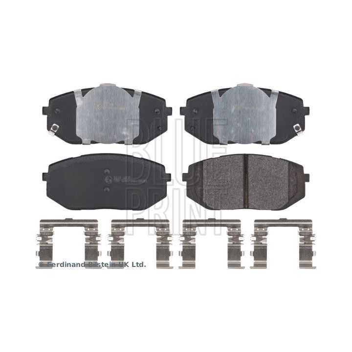 Stabdžių trinkelių rinkinys, diskinis stabdys BLUE PRINT ADBP420113