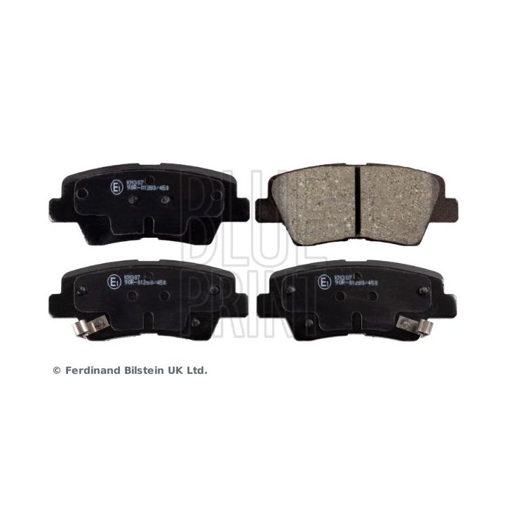 Stabdžių trinkelių rinkinys, diskinis stabdys BLUE PRINT ADG042109