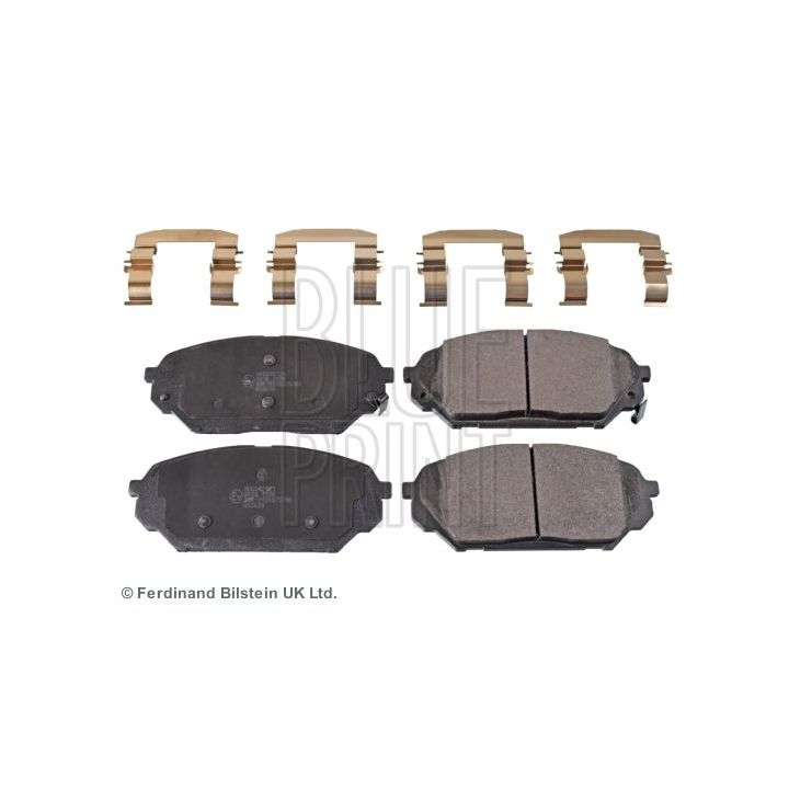 Stabdžių trinkelių rinkinys, diskinis stabdys BLUE PRINT ADG042121