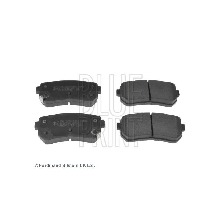 Stabdžių trinkelių rinkinys, diskinis stabdys BLUE PRINT ADG042132