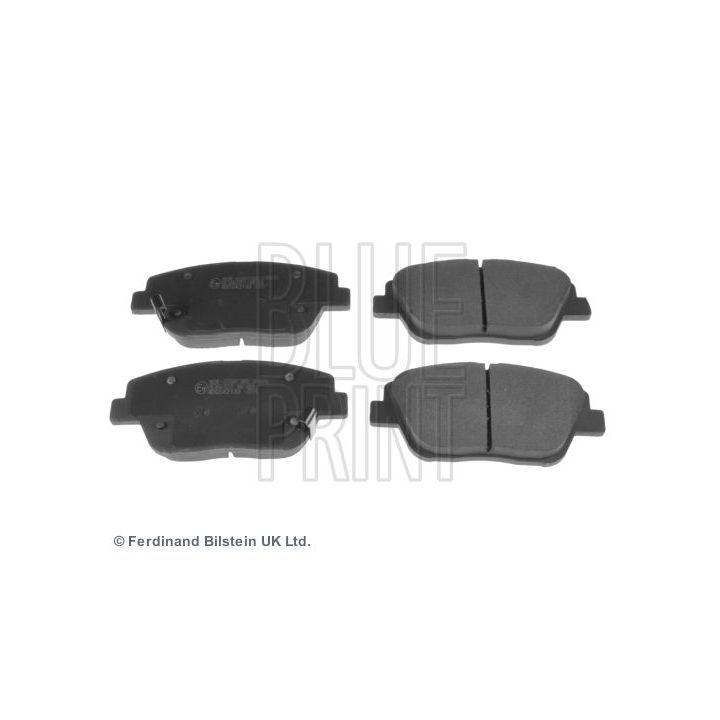 Stabdžių trinkelių rinkinys, diskinis stabdys BLUE PRINT ADG042133