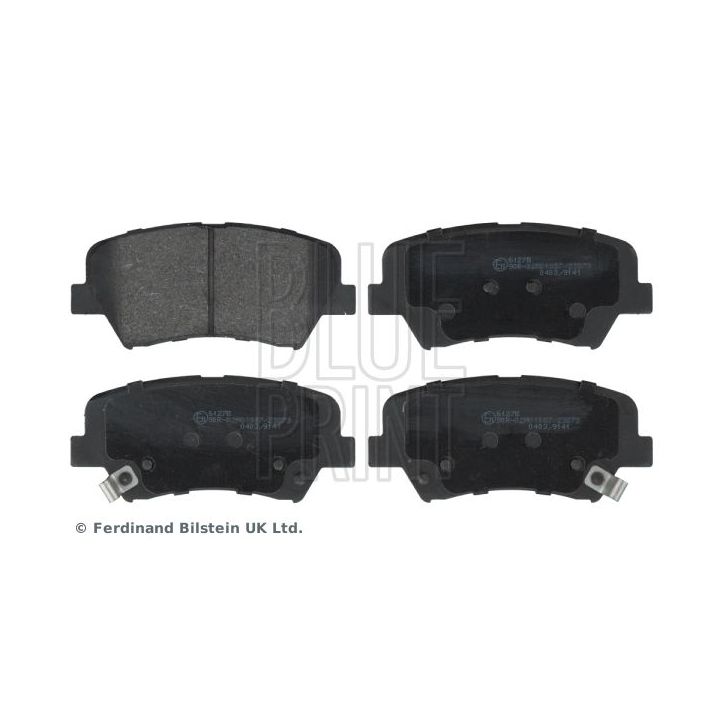 Stabdžių trinkelių rinkinys, diskinis stabdys BLUE PRINT ADG042137