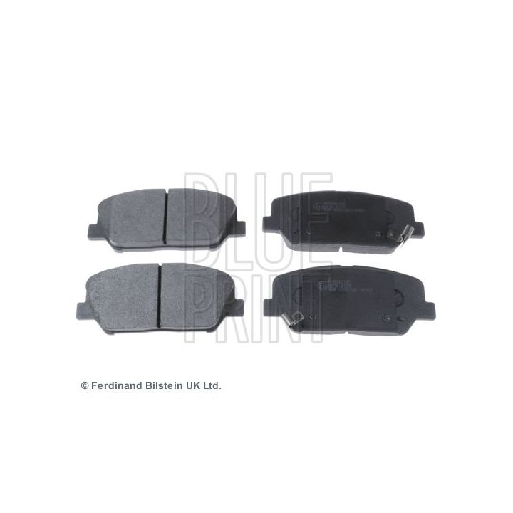 Stabdžių trinkelių rinkinys, diskinis stabdys BLUE PRINT ADG042140