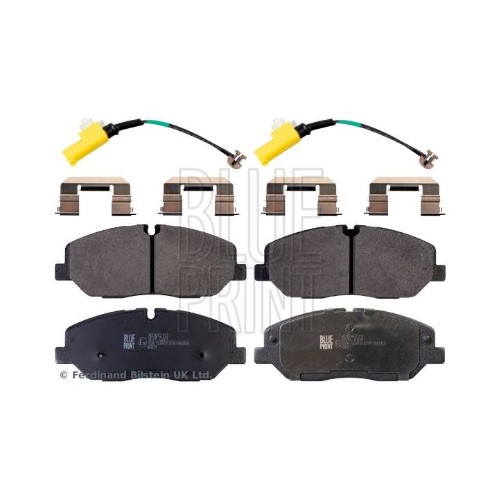 Stabdžių trinkelių rinkinys, diskinis stabdys BLUE PRINT ADG042172
