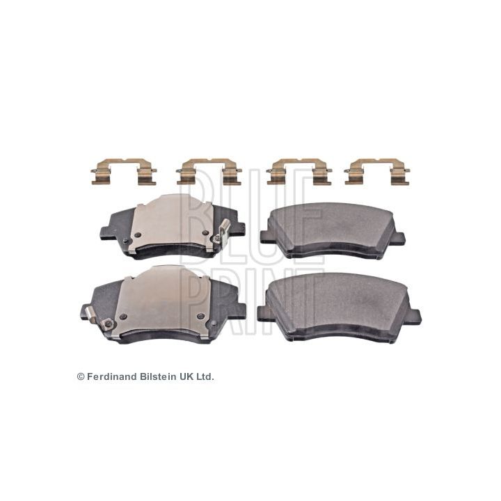 Stabdžių trinkelių rinkinys, diskinis stabdys BLUE PRINT ADG042174