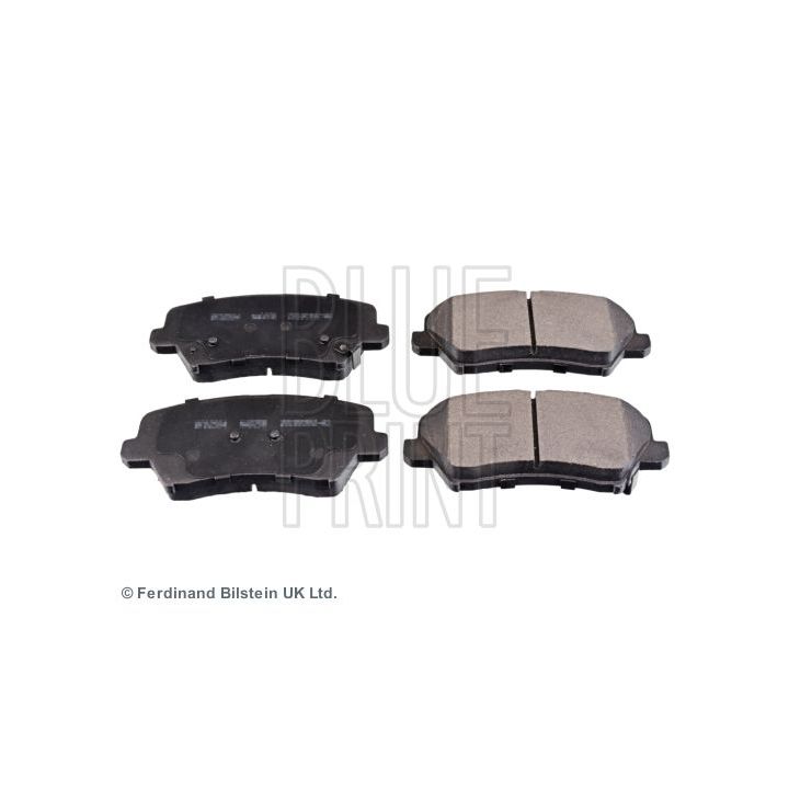 Stabdžių trinkelių rinkinys, diskinis stabdys BLUE PRINT ADG042178