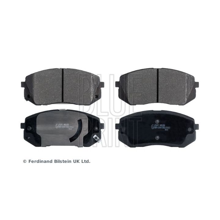 Stabdžių trinkelių rinkinys, diskinis stabdys BLUE PRINT ADG042179