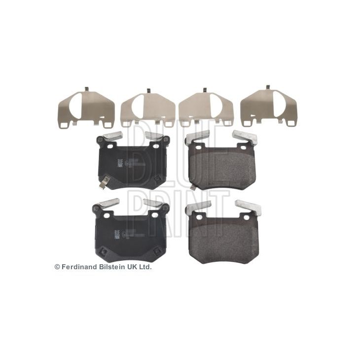 Stabdžių trinkelių rinkinys, diskinis stabdys BLUE PRINT ADG042193