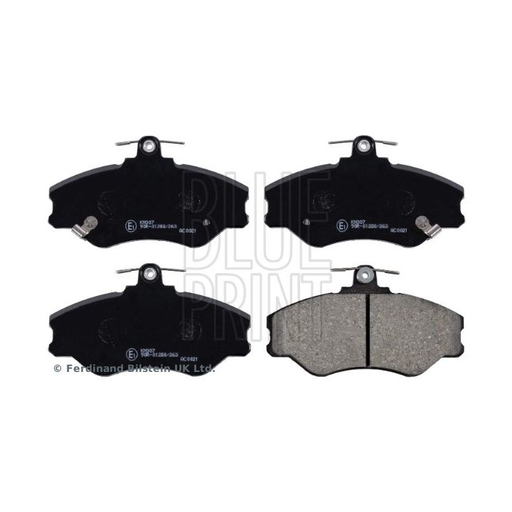 Stabdžių trinkelių rinkinys, diskinis stabdys BLUE PRINT ADG04234