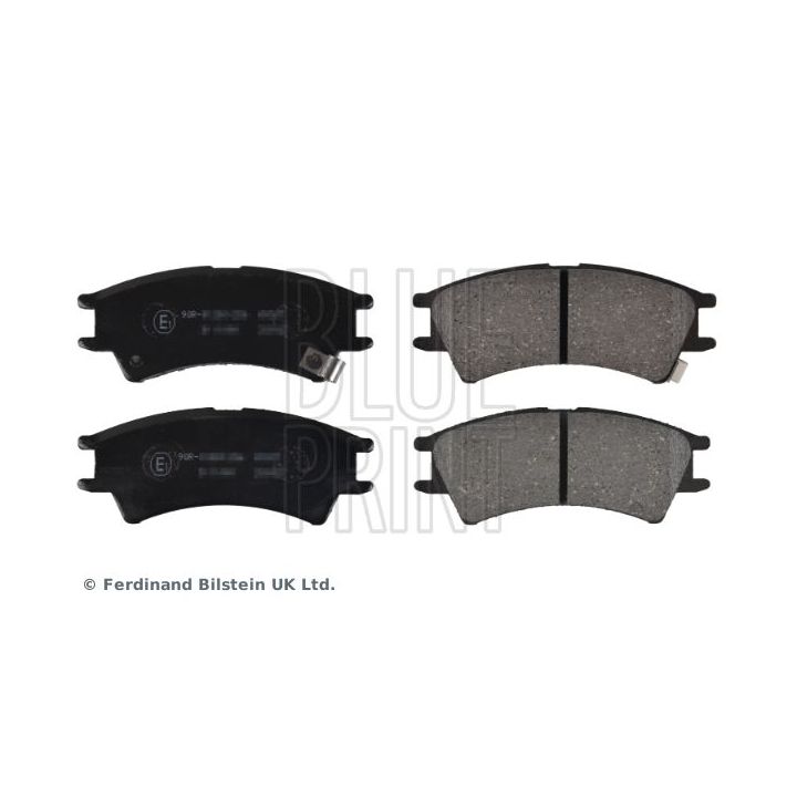 Stabdžių trinkelių rinkinys, diskinis stabdys BLUE PRINT ADG04237