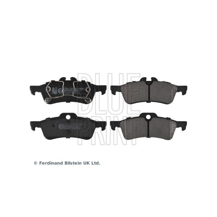 Stabdžių trinkelių rinkinys, diskinis stabdys BLUE PRINT ADG04242