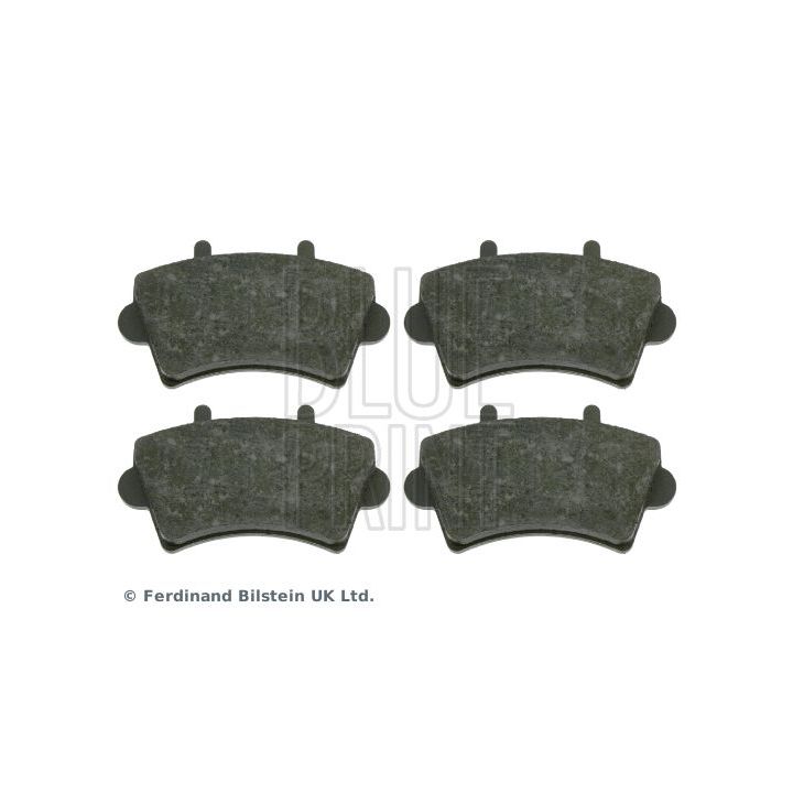 Stabdžių trinkelių rinkinys, diskinis stabdys BLUE PRINT ADG04245