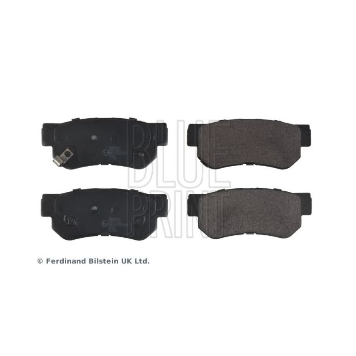 Stabdžių trinkelių rinkinys, diskinis stabdys BLUE PRINT ADG04249