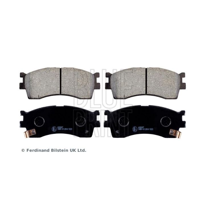 Stabdžių trinkelių rinkinys, diskinis stabdys BLUE PRINT ADG04256