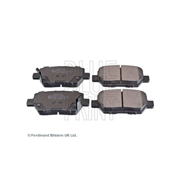 Stabdžių trinkelių rinkinys, diskinis stabdys BLUE PRINT ADH24278