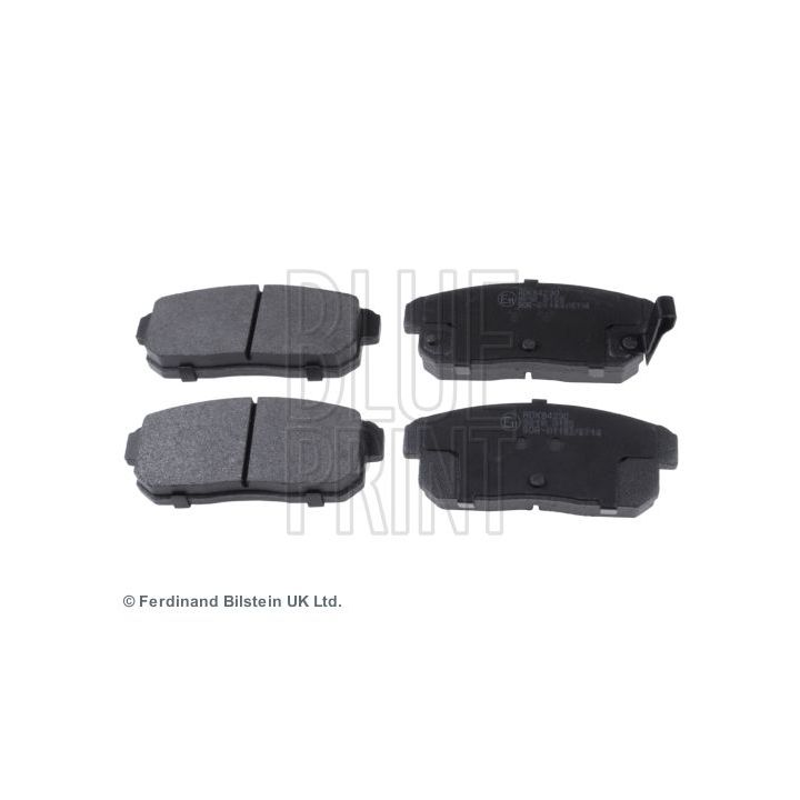 Stabdžių trinkelių rinkinys, diskinis stabdys BLUE PRINT ADK84230