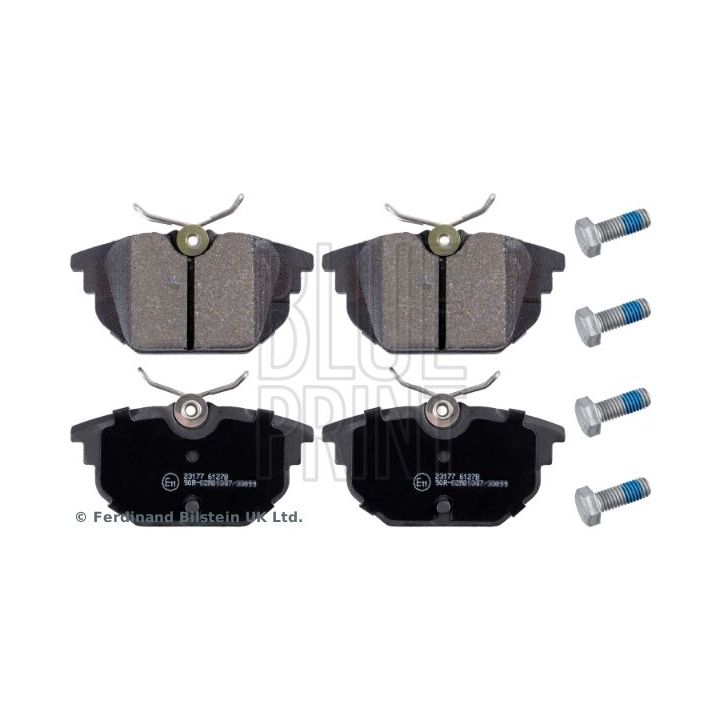 Stabdžių trinkelių rinkinys, diskinis stabdys BLUE PRINT ADL144231