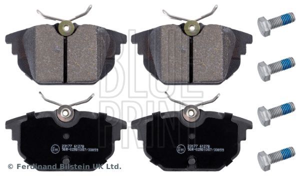 Stabdžių trinkelių rinkinys, diskinis stabdys BLUE PRINT ADL144231