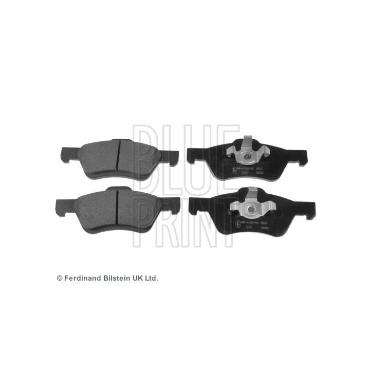 Stabdžių trinkelių rinkinys, diskinis stabdys BLUE PRINT ADM542102