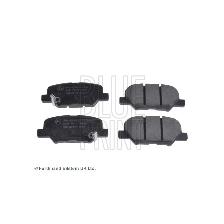 Stabdžių trinkelių rinkinys, diskinis stabdys BLUE PRINT ADM542107