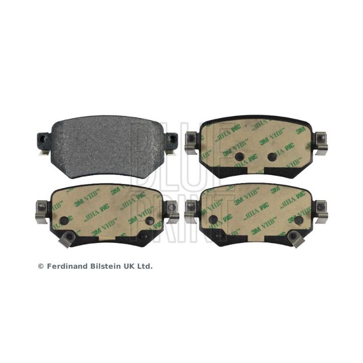 Stabdžių trinkelių rinkinys, diskinis stabdys BLUE PRINT ADM542112