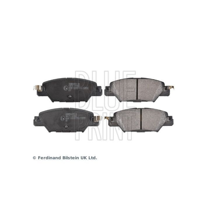 Stabdžių trinkelių rinkinys, diskinis stabdys BLUE PRINT ADM542114