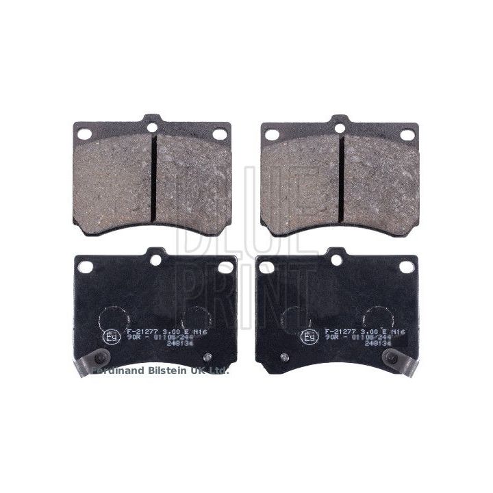 Stabdžių trinkelių rinkinys, diskinis stabdys BLUE PRINT ADM54227