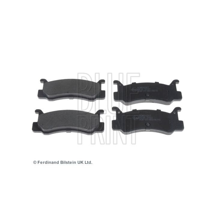 Stabdžių trinkelių rinkinys, diskinis stabdys BLUE PRINT ADM54247