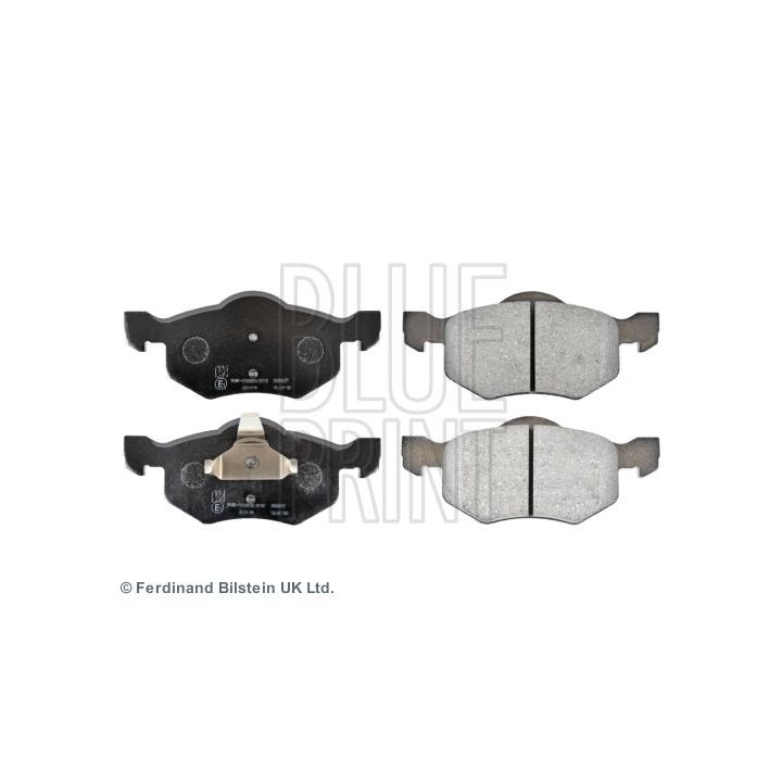 Stabdžių trinkelių rinkinys, diskinis stabdys BLUE PRINT ADM54273