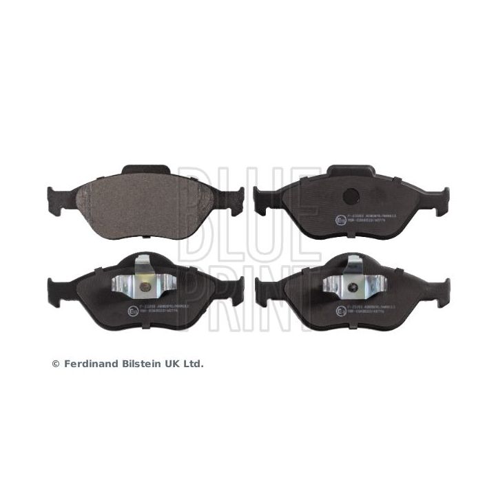 Stabdžių trinkelių rinkinys, diskinis stabdys BLUE PRINT ADM54281