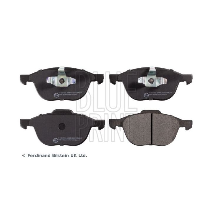 Stabdžių trinkelių rinkinys, diskinis stabdys BLUE PRINT ADM54282