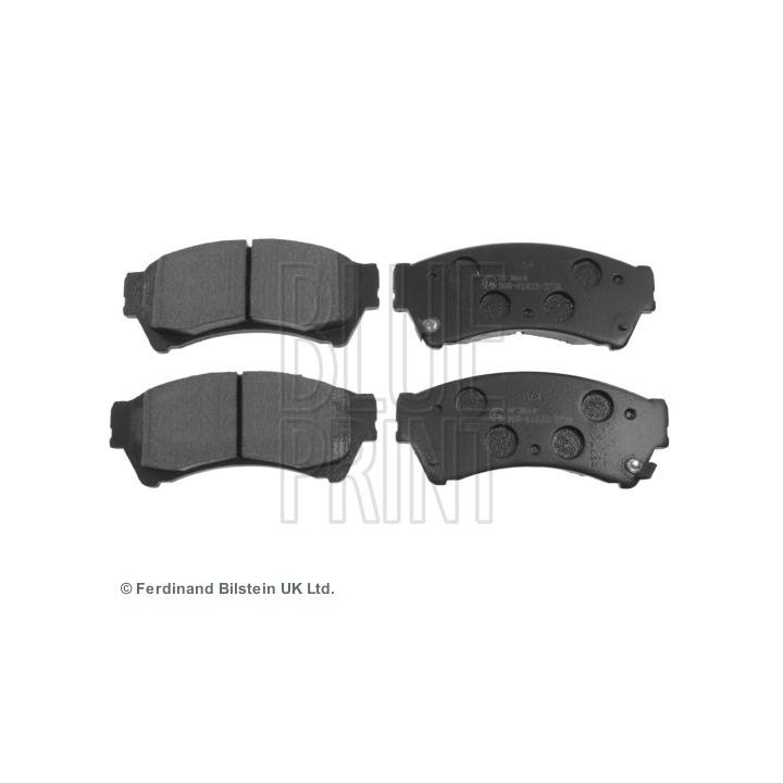 Stabdžių trinkelių rinkinys, diskinis stabdys BLUE PRINT ADM54296