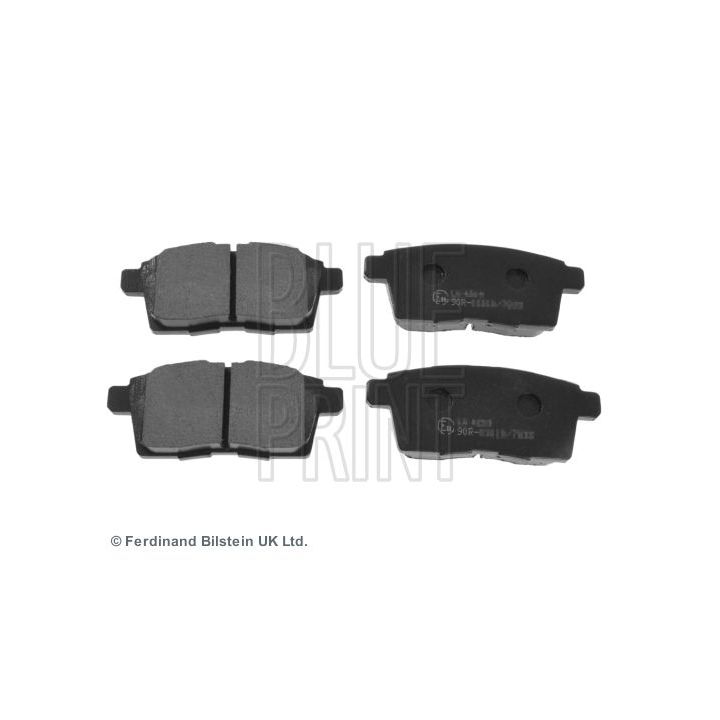 Stabdžių trinkelių rinkinys, diskinis stabdys BLUE PRINT ADM54298