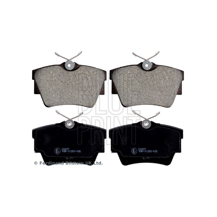 Stabdžių trinkelių rinkinys, diskinis stabdys BLUE PRINT ADN142119