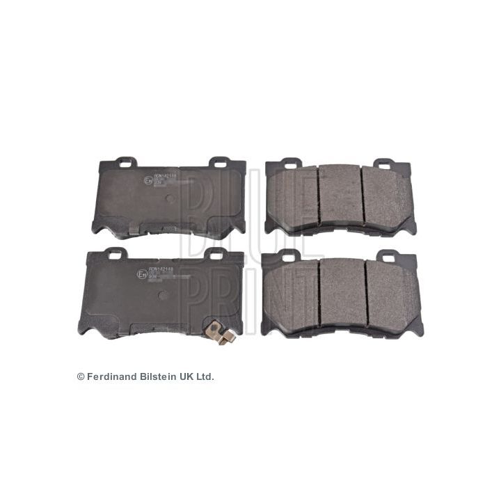 Stabdžių trinkelių rinkinys, diskinis stabdys BLUE PRINT ADN142148