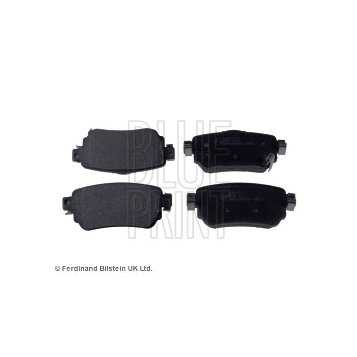 Stabdžių trinkelių rinkinys, diskinis stabdys BLUE PRINT ADN142177