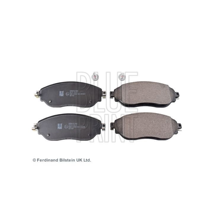 Stabdžių trinkelių rinkinys, diskinis stabdys BLUE PRINT ADN142180