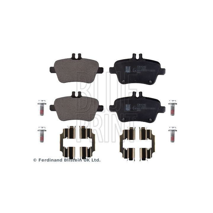 Stabdžių trinkelių rinkinys, diskinis stabdys BLUE PRINT ADN142182