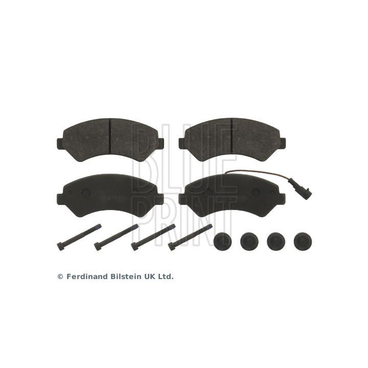 Stabdžių trinkelių rinkinys, diskinis stabdys BLUE PRINT ADP154221