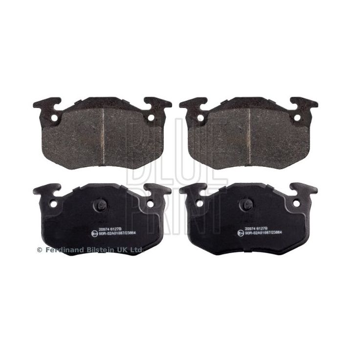 Stabdžių trinkelių rinkinys, diskinis stabdys BLUE PRINT ADP154238