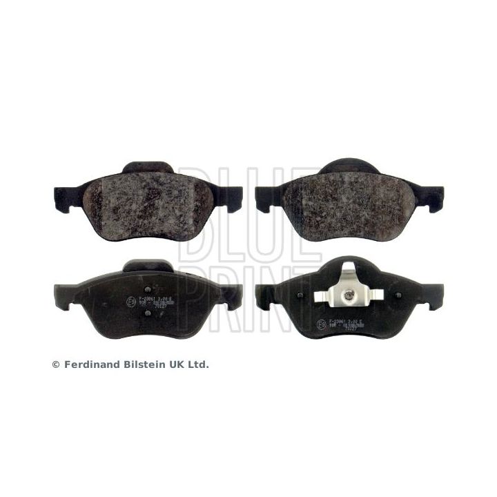 Stabdžių trinkelių rinkinys, diskinis stabdys BLUE PRINT ADR164209