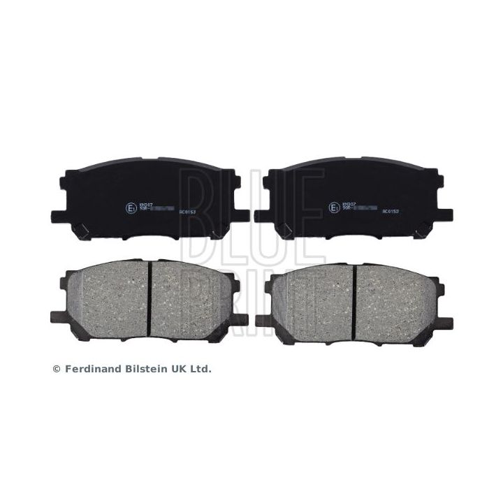 Stabdžių trinkelių rinkinys, diskinis stabdys BLUE PRINT ADT342153