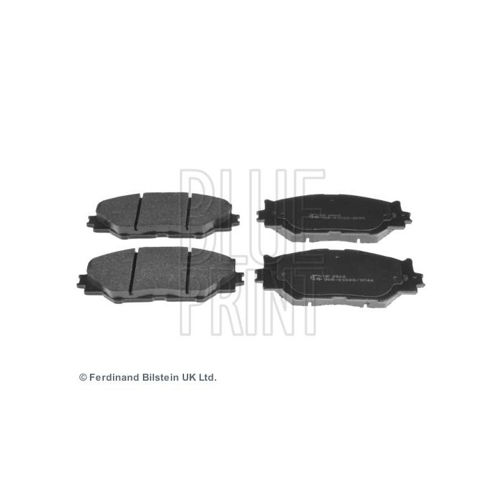 Stabdžių trinkelių rinkinys, diskinis stabdys BLUE PRINT ADT342163