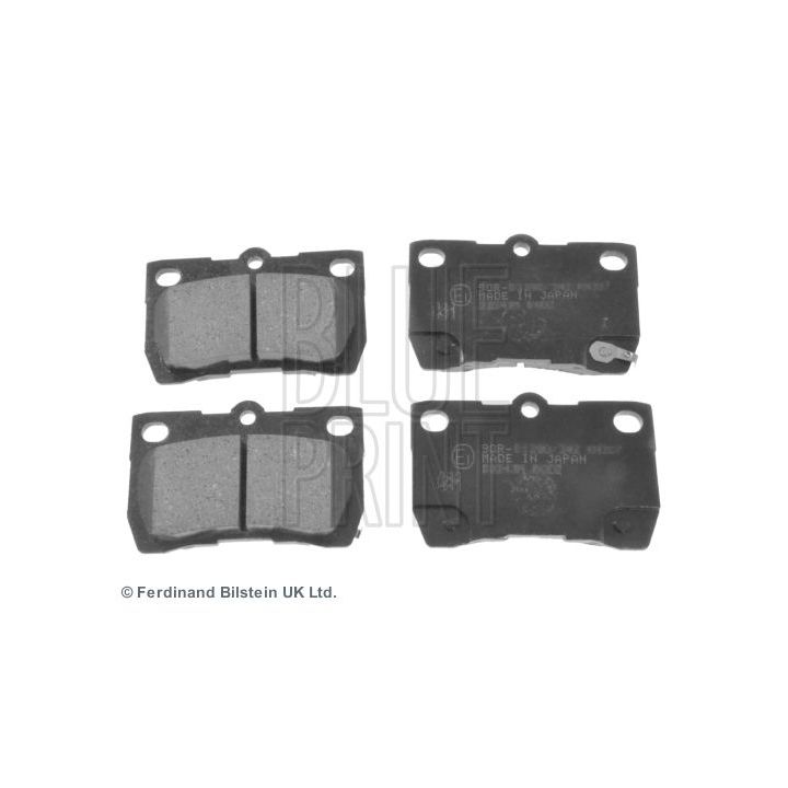 Stabdžių trinkelių rinkinys, diskinis stabdys BLUE PRINT ADT342178